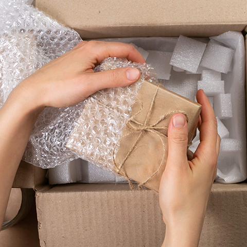 Áreas de aplicação de sacos plásticos de bolhas